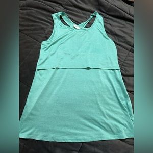Breast feeding shirt. Size: XL Color: teal, like brand new